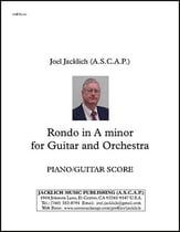 Rondo in A minor for Guitar and Orchestra (Guitar and Piano Version) Guitar and Fretted sheet music cover